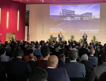 Markus Sandhöfner, B&R Deutschland Geschäftsführer und Alexander Mayrböck, General Manger Sales Region Austria