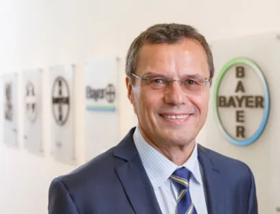 Dr. Klaus Jelich, Standortleiter Bayer Wuppertal, Bild: Bayer AG Dr. Klaus Jelich von Bayer AG