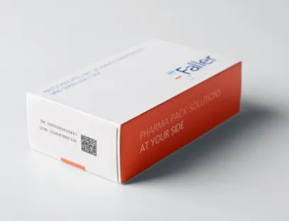 August Faller bietet seinen Kunden ab sofort auch Pharmaverpackungen mit russischen Krypto-Codes an