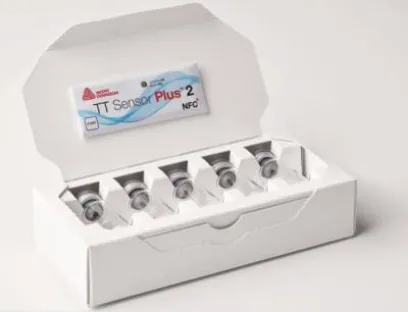 Faller bietet in Kooperation mit Avery Dennison das neue Monitoring-Label TT Sensor Plus 2