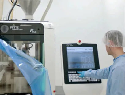 Bei Lofthouse bietet die Tablettenpresse FE55 von Fette Compacting eine effiziente und flexible Lösung für die Produktion von Fisherman’s Friend, Bilder: Fette Compacting Bei Lofthouse bietet die Tablettenpresse FE55 von Fette Compacting eine effiziente und flexible Lösung für die Produktion von Fisherman’s Friend.