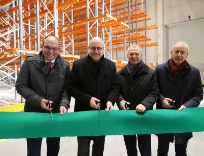 Industriepark Höchst: Feierliche Inbetriebnahme von Infraserv-Gefahrstofflager