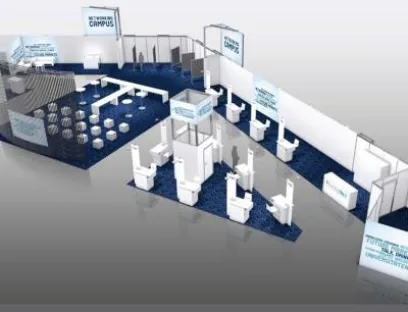 Neu zur Powtech 2019 vom 09. bis 11. April 2019: der Networking Campus, Bild: Messe Nürnberg Neu zur Powtech 2019 vom 09. bis 11. April 2019: der Networking Campus