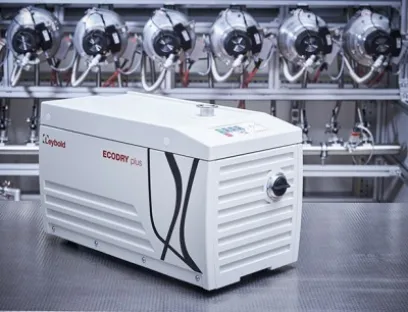 Neue Vakuumpumpe Ecodry 25 und 35 Plus - kompakt, ergonomisch, energieeffizient, Bild: Leybold Neue Vakuumpumpe Ecodry 25 und 35 Plus - kompakt, ergonomisch, energieeffizient