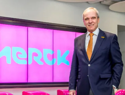 Geschäftsführer Kley zeigt sich mit dem höchsten Umsatzergebnis des Pharmaunternehmens zufrieden, Bild: Merck Merck: Karl-Ludwig Kley