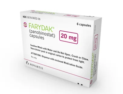 Nach verlängerter Prüfphase hat die FDA Farydak zur Behandlung von Knochenmark-Krebs zugelassen, Bild: Novartis Krebsmedikament Farydak gegen Knochenmark-Krebs