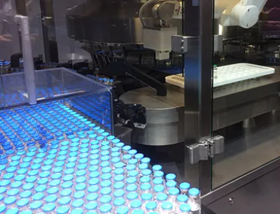 Laut der aktuellen Umfrage von Horváth steigt die Stimmung in der Pharmaindustrie, Bild: pharmaindustrie-online.de / Susanne Woggon Pharmaproduktion