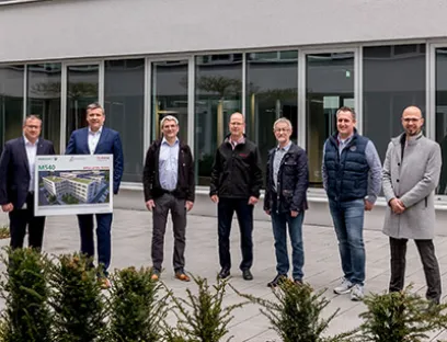 Übergabe Bürogebäude von Pharmaserv an CSL Behring