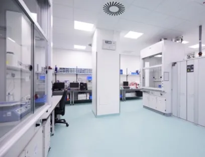 Neue Laborfläche für GSK Vaccines in Marburg, Bild: Pharmaserv Neue Laborfläche für GSK Vaccines in Marburg