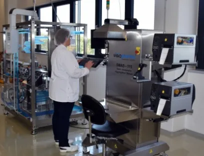 Der Countdown für die neue Fälschungsschutzrichtlinie läuft. Ab Oktober testet der Pharmalogistiker Unitax die Serialisierungsstation im täglichen Betrieb, Bild: Unitax-Pharmalogistik Der Countdown für die neue Fälschungsschutzrichtlinie läuft