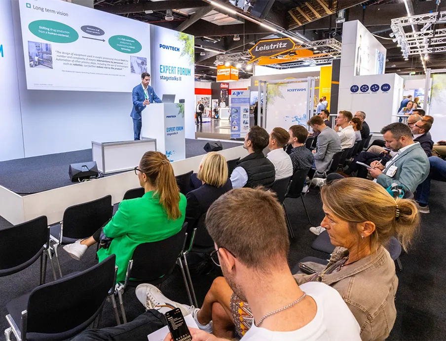 Expertenforum auf der Powtech Technopharm 