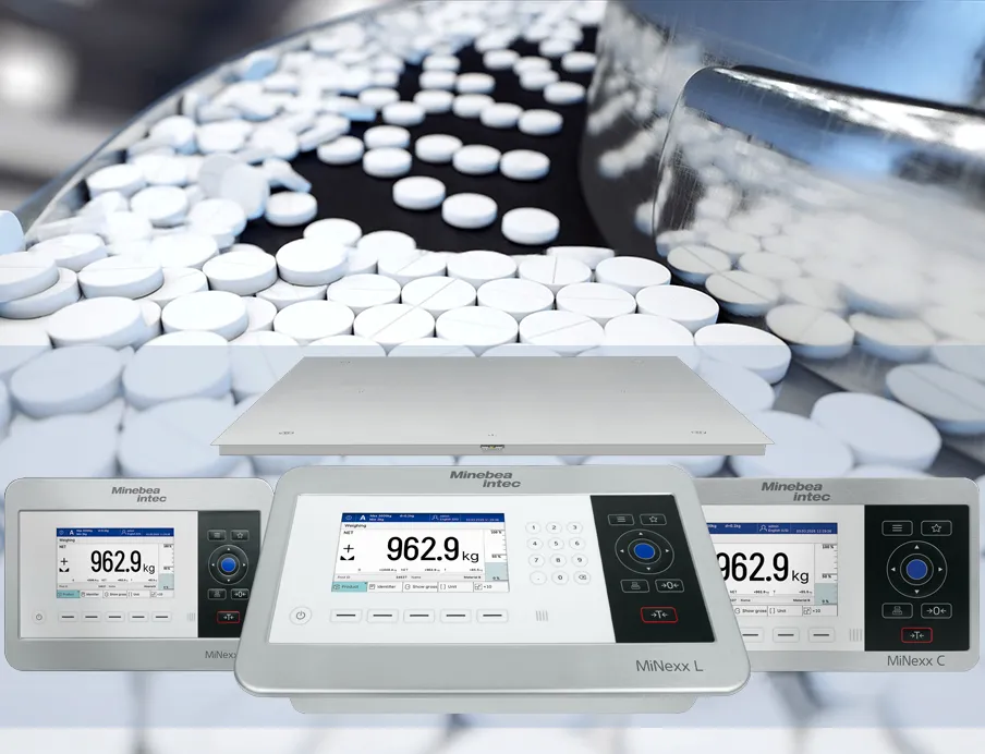 GMP: Rückverfolgbarkeit, Dokumentation und präzise Wägeprozesse sind essentiell in der streng regulierten Pharmaindustrie. Die neuen Wägeindikatoren bieten flexible und passgenaue Lösungen für einfaches Wiegen, präzises Stückzählen, exaktes Abfüllen oder zuverlässige Füllmengenkontrolle
