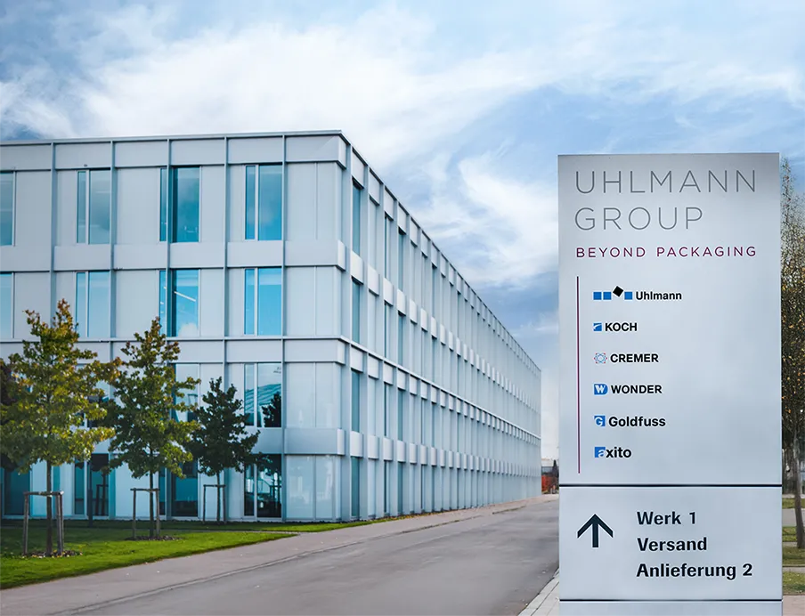 Unternehmenszentrale von Uhlmann in Laupheim
