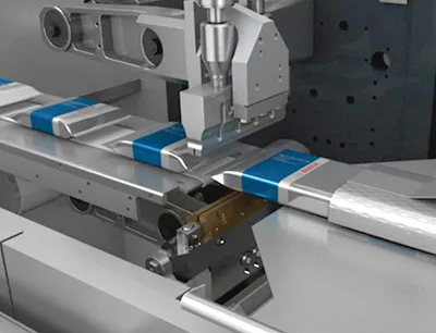 Ultraschall-Siegelung ermöglicht Herstellung von zuverlässigen, hermetischen Schlauchbeutelverpackungen, Bild: Bosch Packaging Hermetische Schlauchbeutelverpackungen
