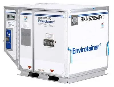 Thermo King und Envirotainer sind für die sichere und temperaturgeregelte Luftbeförderung des Covid-19-Impfstoffs vorbereitet. Die aktiven Container wurden präzise auf die Anforderungen der Pharmabranche ausgelegt, Bild: Thermo King Thermo King und Envirotainer sind für die sichere und temperaturgeregelte Luftbeförderung des Covid-19-Impfstoffs vorbereitet