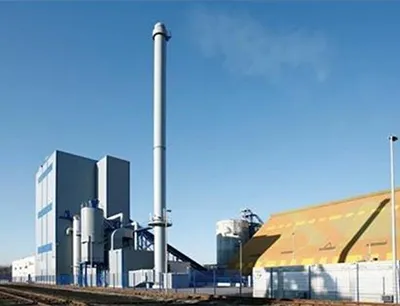 Über das Biomasseheizkraftwerk von Eon bezieht Bayer für seinen Standort Bergkamen CO2-neutralen Dampf, Bild: Eon Biomasseheizkraftwerk von Eon in Bergkamen