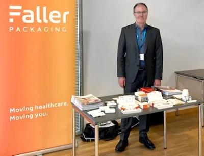 Auf der Veranstaltung „Customer Acadamy Nordic“ in Kopenhagen beteiligten sich die Experten von Faller Packaging mit ihren nachhaltigen Verpackungslösungen, Bild: August Faller Auf der Veranstaltung „Customer Acadamy Nordic“ in Kopenhagen beteiligten sich die Experten von Faller Packaging mit ihren nachhaltigen Verpackungslösungen