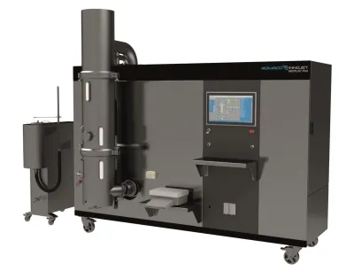 Mobile Pilotanlage Ventilus Pilot, Bild: Romaco Innojet Mobile Pilotanlage Ventilus Pilot von Romaco Innojet