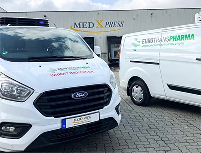Med-X-Press als Teil von Eurotranspharma Deutschland