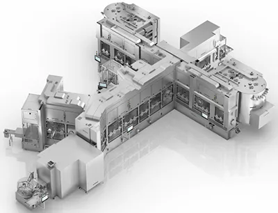 Auf der Achema erhalten Interessierte an der Multi-Use-Fülllinie Einblicke in eine integrierte Abfülllösung mit Isolator, Bild: Optima Auf der Achema erhalten Interessierte an der Multi-Use-Fülllinie Einblicke in eine integrierte Abfülllösung mit Isolator