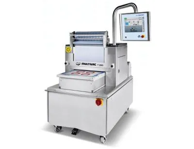 Der Traysealer T 260 von Multivac verspricht mehr Prozesssicherheit bei der Verpackung von Healthcare und Lifescience-Produkten, Bild: Multivac Traysealer T 260